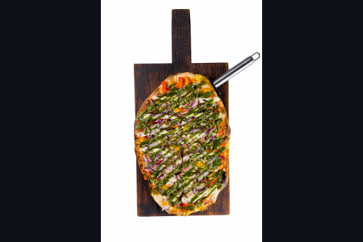 С курицей и песто С курицей и песто